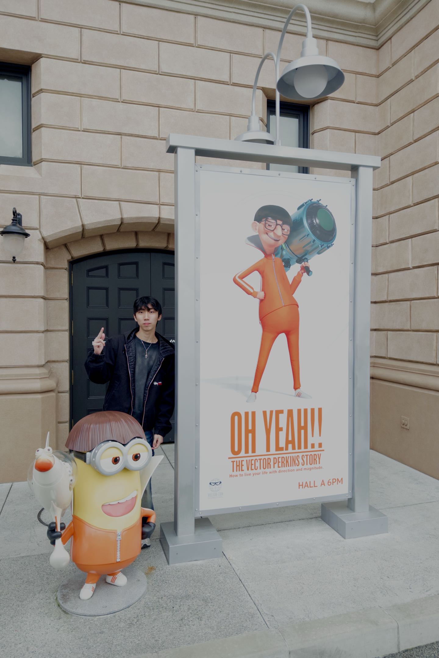 Nathan at Universal Studios